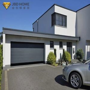 <span class=keywords><strong>Porte</strong></span> <span class=keywords><strong>de</strong></span> <span class=keywords><strong>garage</strong></span> en aluminium et verre <span class=keywords><strong>avec</strong></span> cadre à rupture <span class=keywords><strong>de</strong></span> pont thermique et moteur électrique pour un design contemporain d'installation au-dessus <span class=keywords><strong>de</strong></span> la tête - Product Image 4