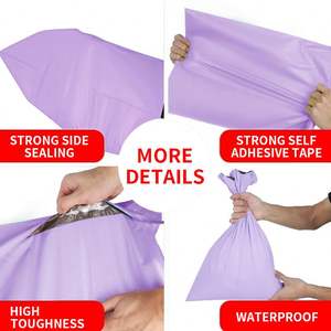 Bolsa de Envío Biodegradable Personalizada, Impermeable, con Cierre Autoadhesivo Resistente para Embalaje de Mensajería - Product Image 4