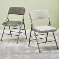 Chaise de banquet pliante de luxe en métal et cuir PU, moderne, pour intérieur et extérieur, idéale pour hôtels, bureaux et mariages - Vente en gros sur mesure