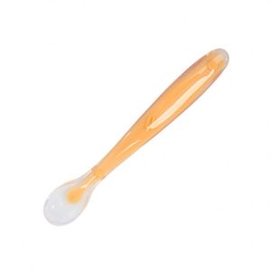 Food Grade Silicone Cute Toddler <b>Cutlery</b> <b>Set</b> Newborn Training Spoon Fork Home Decor Utensils for <b>Kids</b> - Product Image 1