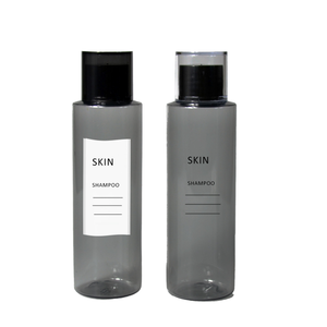 150ml Rỗng Mỹ phẩm Chai nhựa PET Toner với vít Cap cho dầu gội điều hòa tóc dầu Màn hình in ấn xử lý bề mặt - Product Image 1