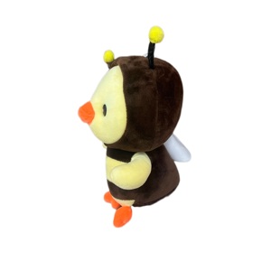 Peluches Personalizados Suaves y Lindos de <span class=keywords><strong>Abeja</strong></span> Kawaii, Juguetes de Peluche de <span class=keywords><strong>Abeja</strong></span> Marrón y Amarilla para Niños y Bebés - Product Image 3