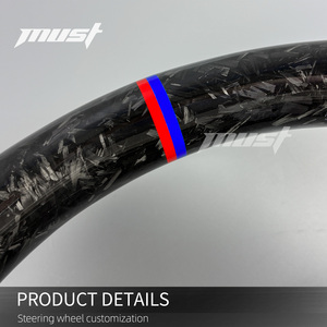 Volante Personalizado de Fibra de Carbono Forjado Negro para Land Rover Range Rover <span class=keywords><strong>Evoque</strong></span> 1.ª Generación SE <span class=keywords><strong>HSE</strong></span> Dynamic Pure 2012-2019 - Product Image 5