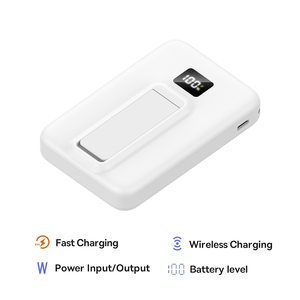 Mạnh mẽ ngân hàng điện từ ngắn mạch bảo vệ 10,000mAh bó với ngân hàng điện cầm tay với có thể gập lại đứng - Product Image 3