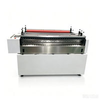 Machine de découpe automatique de rouleaux de papier/film PVC en feuilles, machine de découpe de mousse EVE/PU et de sangles en nylon, demi-découpeuse