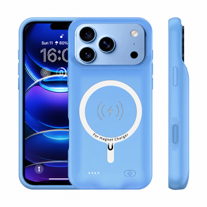 Funda con Batería Certificada CE FCC RoHS para <span class=keywords><strong>iPhone</strong></span> 18 Pro Max, con Chip Inteligente de Protección, <span class=keywords><strong>Cargador</strong></span> Portátil, Venta al Por Mayor - Product Image 2