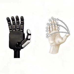Main robotique intelligente à cinq doigts, bras robotisé humanoïde, pièces de machine, 21 degrés d'articulation, commande de téléphone à une main, PLC - Product Image 2