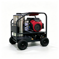 Nettoyeur haute pression portable 24HP à eau chaude, à essence, à pression réglable, pour lavage de voitures, vente directe usine