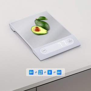 Báscula electrónica multifuncional de 5kg y 10kg para cocina, balanza <span class=keywords><strong>digital</strong></span> de acero inoxidable para alimentos, portátil, oem - Product Image 3