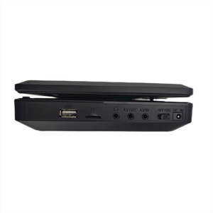 เครื่องเล่นดีวีดีแบบพกพา หน้าจอหมุนได้ USB SD เสาอากาศทีวี ตัวควบคุมเกม ที่ชาร์จในรถยนต์ สำหรับเด็ก เดินทาง บ้าน ความบันเทิง - Product Image 4