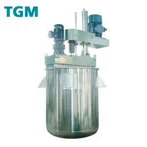 Nền Tảng Công nghiệp nhũ tương sơn dán Mixer với tường scraper, nền tảng disperser với tường scraper