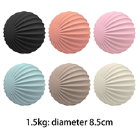 Kit de Pilates personnalisé avec logo : Anneau en silicone, Bande de résistance, Bracelet lesté, Haltère, Tapis de yoga, Ballon de fitness pour la maison et la salle de sport