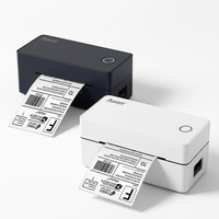 Imprimante d'étiquettes thermiques intelligente OCOM OCBP-406DT USB/BT pour l'utilisation en entrepôt express, impression d'étiquettes d'expédition, imprimante de codes-barres