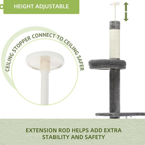 <span class=keywords><strong>2025</strong></span> Tốt Nhất Người Bán Nặng Nhiệm Vụ Mèo Scratcher Cây Tháp Gia Cố MDF & sisal - Product Image 4