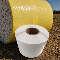 Ruban d'emballage pour balles de 202 mm résistant aux intempéries, ruban professionnel pour la fermeture des champs de coton pour l'agriculture