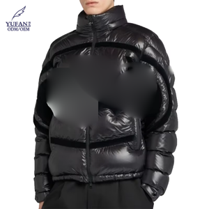 Yufan chần xuống áo khoác với BAT thêu vá người đàn ông áo khoác mùa đông cao trọng lượng nóc Áo khoác - Product Image 4