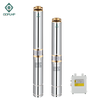 Pompe à eau verticale de petite taille haute pression QQ PUMP 3.5SDM4/9 de haute qualité 3.5'' Pompe immergée
