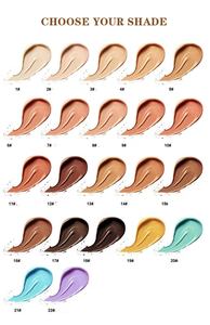 <span class=keywords><strong>Corrector</strong></span> de maquillaje Cobertura completa Círculos oscuros Enrojecimiento Hiperpigmentación Imperfecciones Hidratante Satén Líquido <span class=keywords><strong>Corrector</strong></span> - Product Image 6