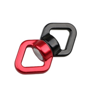 Mosquetón de aluminio de 30kN, cuerda rotacional de seda aérea, Columpio de baile, Conector de escalada, Yoga, vitalidad, giratorios oscilantes - Product Image 3