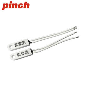 Pinch Ksd9700 Ceramic Temperature <b>Controller</b> 250V 10A 100C With Hole For Heating Devices - Product Image 1
