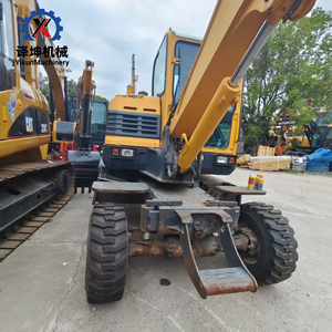 Excavadora de ruedas Hyundai 60W-9 usada, fabricada en Corea del Sur, para construcción de carreteras. - Product Image 5
