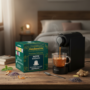 10 Capsule di Tè alle Erbe Notturno Sandemetrio Compatibili con Nespresso [0,17/giorno per capsula] - Product Image 3