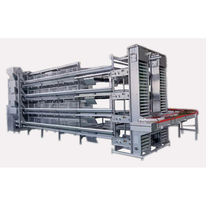 Sistema di Gabbie per Polli in Acciaio Zincato a Caldo Tipo H con Rimozione Automatica del Letame, Capacità 128 Uccelli, Durata 15-20 Anni, Nuovo per Allevamento Avicolo - Product Image 2