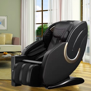Fauteuil de massage corporel complet commercial avec bras robotique 3D et rail de guidage droit, alimentation électrique intégrée - Product Image 1