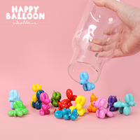 Vente en gros 100% Authentique Happy Bubble Dogs Minis Happy Balloon Dog Série 1 Balloon Dog Beans V1 Boîte Mystère Cadeau d'Anniversaire Tendance