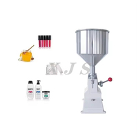 Machine de remplissage semi-automatique pour pâtes cosmétiques, beurre de karité, crème, sauce tomate, miel
