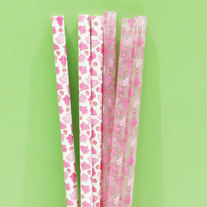 Pajitas Reutilizables de PP de 12 Pulgadas con Diseño de <span class=keywords><strong>Calabaza</strong></span> Fantasma Rosa Certificada para Bebidas de 30/40, Novedad Navideña 2025 - Product Image 4