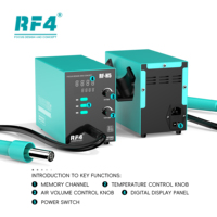 Pistolet à air chaud numérique RF-H5 avec écran, table de soudage 800W, pour reprise de travaux BGA, 220V/110V