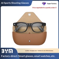 Lunettes Intelligentes Ultra-Performantes L1 avec Caméra 1300W pixels, Étui de Recharge Inversée, Wi-Fi et Reconnaissance d'Images par IA Cloud