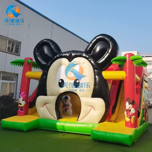 <span class=keywords><strong>Château</strong></span> <span class=keywords><strong>Gonflable</strong></span> Commercial <span class=keywords><strong>Pat</strong></span>' <span class=keywords><strong>Patrouille</strong></span> avec Toboggan et Parcours d'Obstacles, Personnalisable pour Événements et Fêtes - Product Image 6