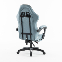 Fauteuil de Gaming Moderne et Confortable pour PC, Réglable en Tissu pour Maison et Bureau