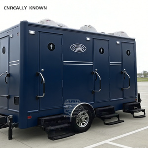 Remorque sanitaire portable Aristocrat, toilettes mobiles en cuir pour les matchs d'équitation en plein air et le polo - Product Image 5