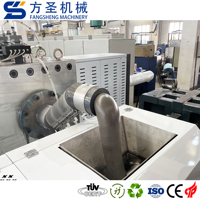 Machine de recyclage de plastique en nylon PP PE machine de granulation de film/tuyau granulateur de plastique souple et rigide