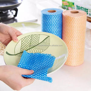 WIPEX Vente en gros Chiffon à vaisselle non tissé Chiffon à vaisselle suédois jetable Serviettes de cuisine pour le nettoyage Lingettes sèches - Product Image 5