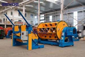 BEYDE Frame Strander avec contrôle de Tension de poudre magnétique Dispositif de chargement automatique Machine de fabrication de câbles - Product Image 2