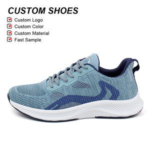 OLICOM Custom Logo Sports Casual Men's Lightweight Breathable Non Slip Running Shoes Custom Sneakers Sport Shoes <strong>Trainers</strong> Men - Product Image 2