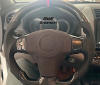 Volante de Fibra de Carbono Personalizado para Toyota GR Yaris Sin Bolsa de Aire Mk3 2002 2004 2005 2006 2007 2008 2009 (sin bolsas de aire)