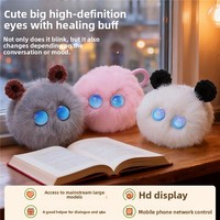 Jouet AI Fu, Compagnon émotionnel, Robot intelligent en peluche, Cadeau éducatif tendance pour enfants, Poupée mignonne, 9x8x8cm, Remplissage en coton PP