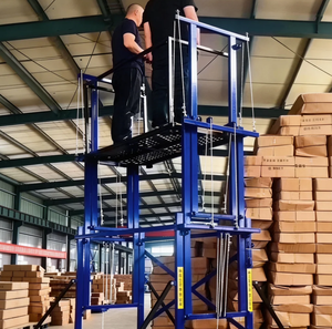Andamio Eléctrico Multifuncional, <span class=keywords><strong>Elevador</strong></span> y Plegable, Andamios Elevadores de 6 m para Construcción - Product Image 3