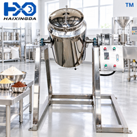 Cuve de mélange en acier inoxydable avec agitateur pour jus, savon, shampoing, détergent, cosmétiques et mélange industriel