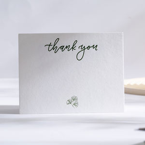 Fábrica al por mayor de alta calidad de lujo personalizado gracias Tarjeta de impresión en color tarjeta de visita - Product Image 2