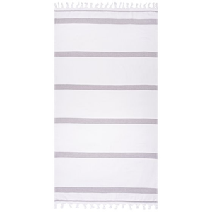 Serviettes de plage à séchage rapide de qualité supérieure Sublimation polychrome Design jacquard rayé en coton turc multicolore - Product Image 2