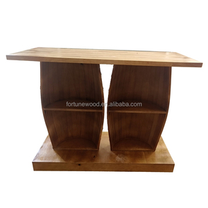 Wine <strong>Whisky</strong> Wood Double <strong>Barrel</strong> <strong>Table</strong> Furniture - Product Image 6