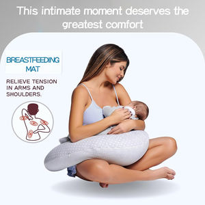 Cuscino per l'<span class=keywords><strong>allattamento</strong></span> al seno personalizzato comodo cuscino a forma di memoria e Microbead in fibra - Product Image 6