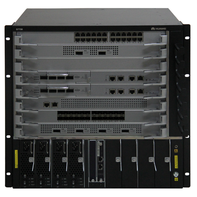 10G optical fiber core Switches S7706 supports 100 GE ports