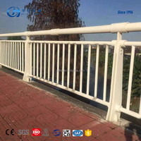 Barandilla de Seguridad para Puentes y Carreteras, Resistente a Impactos, Personalizable, Galvanizada, Tipo Tubo, Q235/Q34